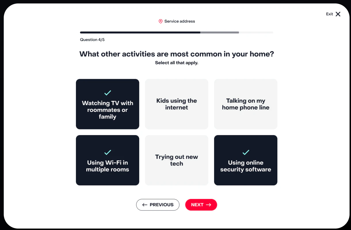 Frontier household priorities question