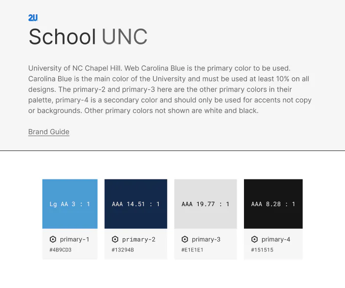 Institutional brand flexibility palette 4